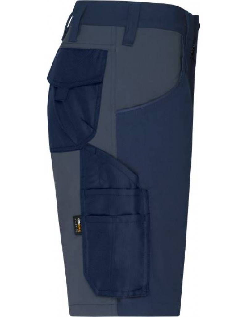 Pantaloni scurți elastici Bermuda de lucru „Slim Line”